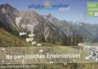 Die Allgäu-Walser-Card: ein Auslaufmodell